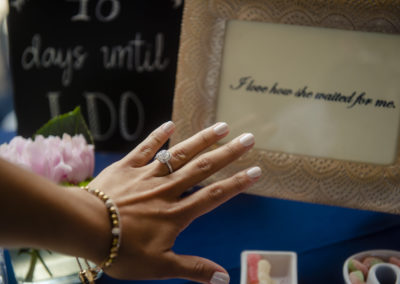 engagement ring on hand brant benderp hotography