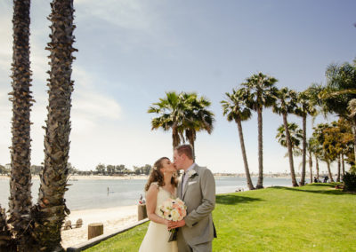southern california wedding on beach