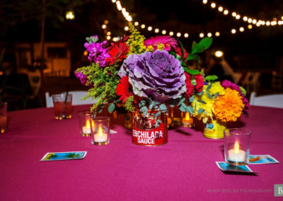 creative flower arrangement for wedding