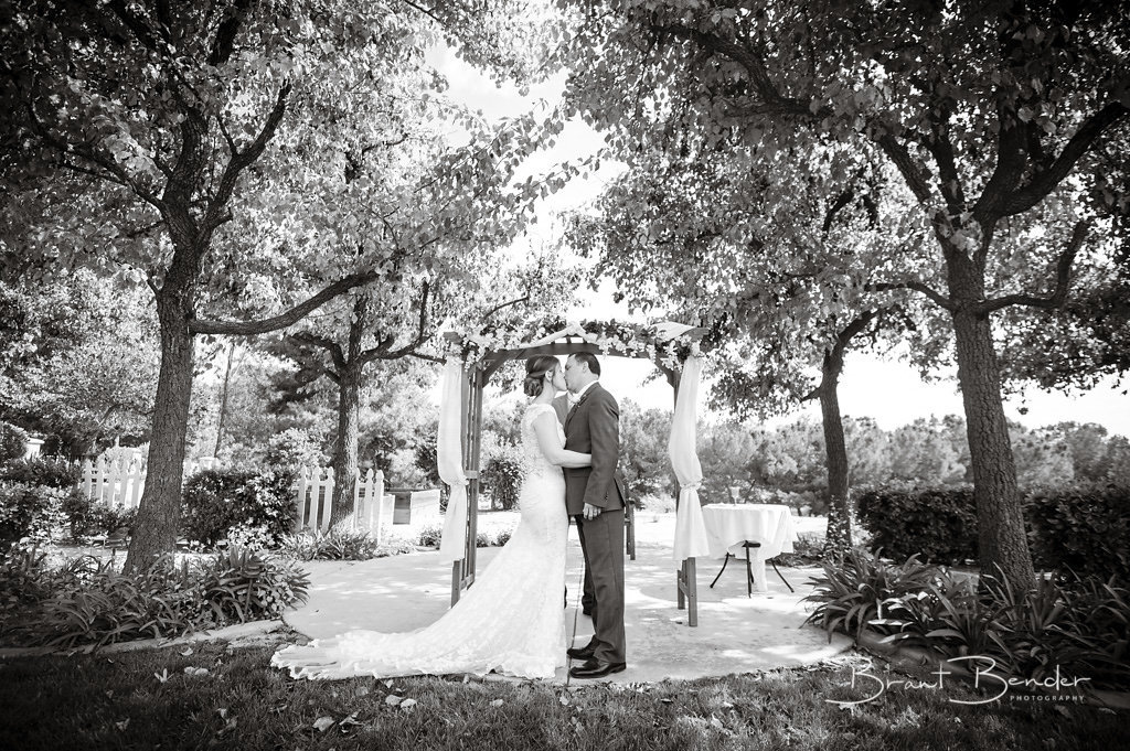 black and white husband and wife wedding