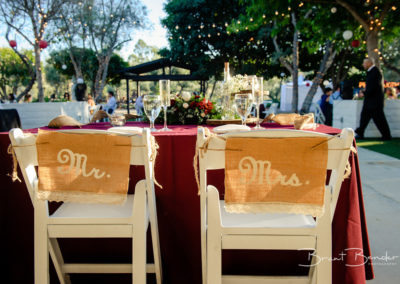 mr and mrs chairs rustic
