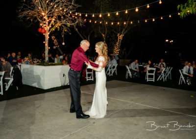 bride and father of bride dance brant bender photography
