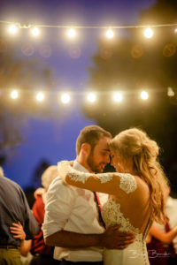 candid bride and groom dancing bernardo winery