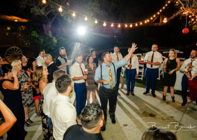reception dancing at bernardo winery