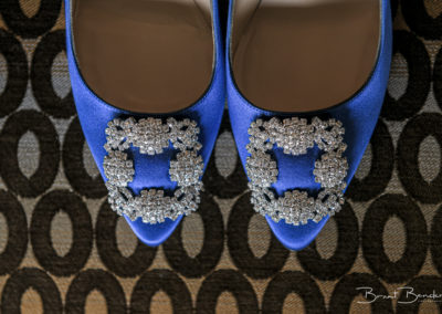 cute bold wedding heels