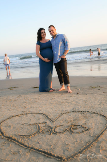 maternity photoshoot beach san diego